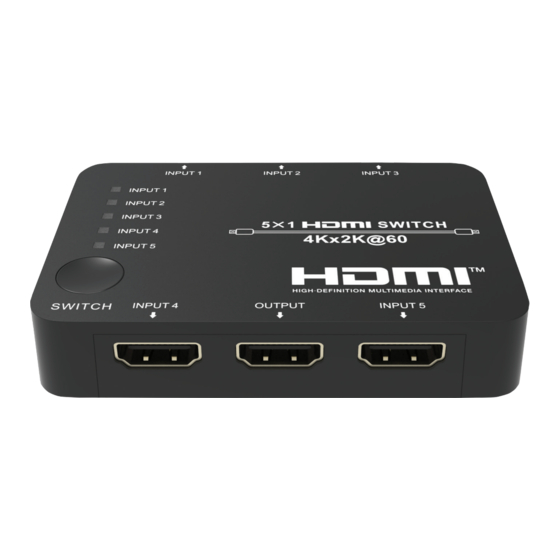 CableTronix CT-HDVD-5X1-MINI User Manual