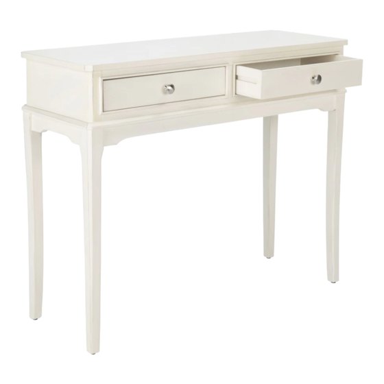 Safavieh Furniture Opal CNS5726 Quick Start Manual