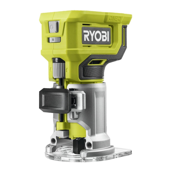 Ryobi RTR18 Manual