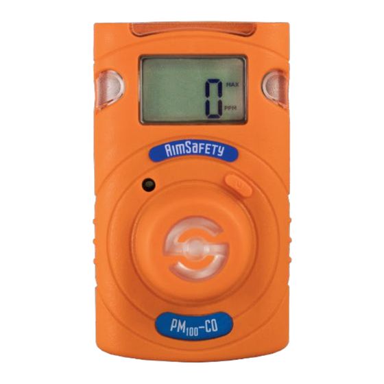 Macurco AimSafety PM100 User Instructions