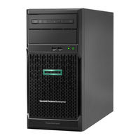 HPE ProLiant ML30 Gen10 Maintenance And Service Manual