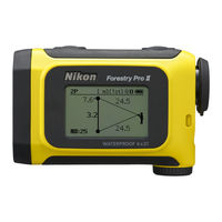 Nikon Forestry Pro II User Manual