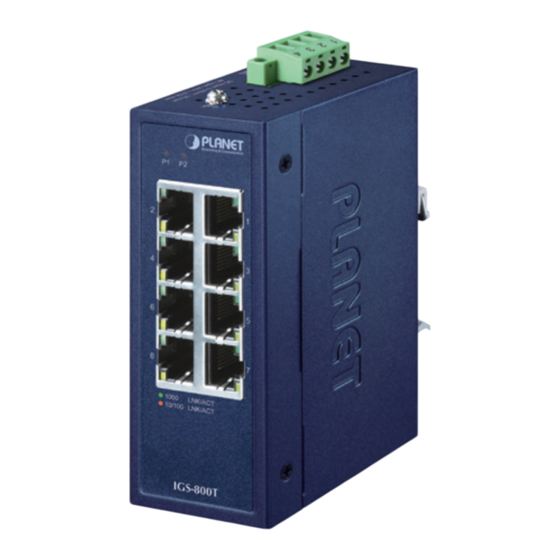 Planet IGS-500T User Manual
