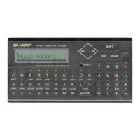 Sharp PC-1248 Operation Manual