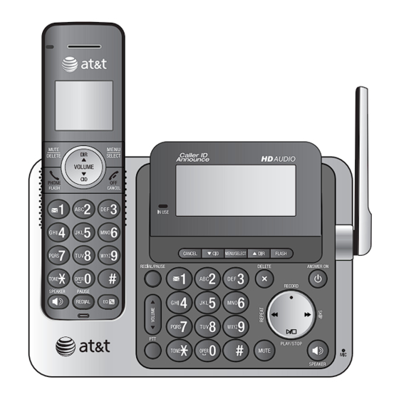 AT&T CL83101 Quick Start Manual