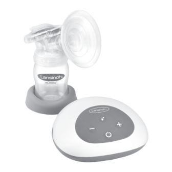 Lansinoh SINGLE ELECTRIC BREAST PUMP Instructions For Use Manual