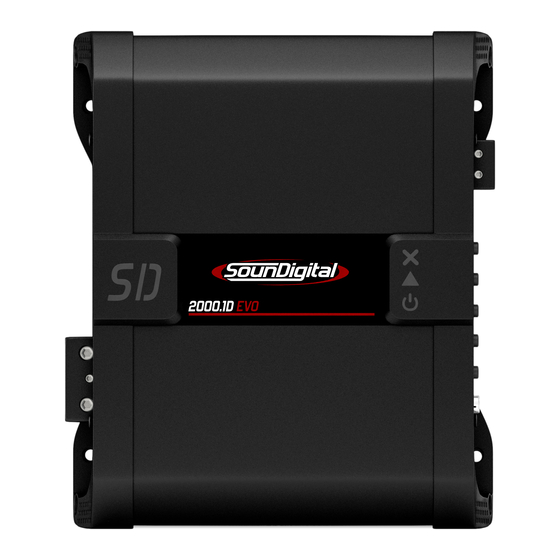 Soundigital 2000.1D EVO Owner's Manual