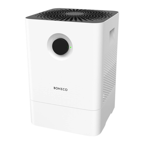 Boneco W200 Quick Manual