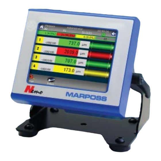 marposs Nemo Quick Starting Manual