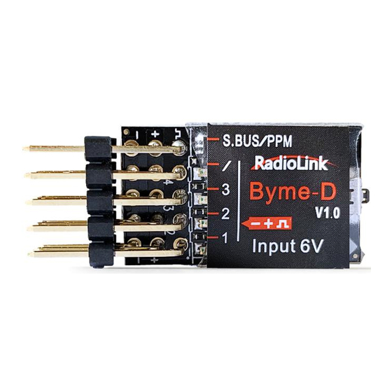 RadioLink BYME-D Instruction Manual