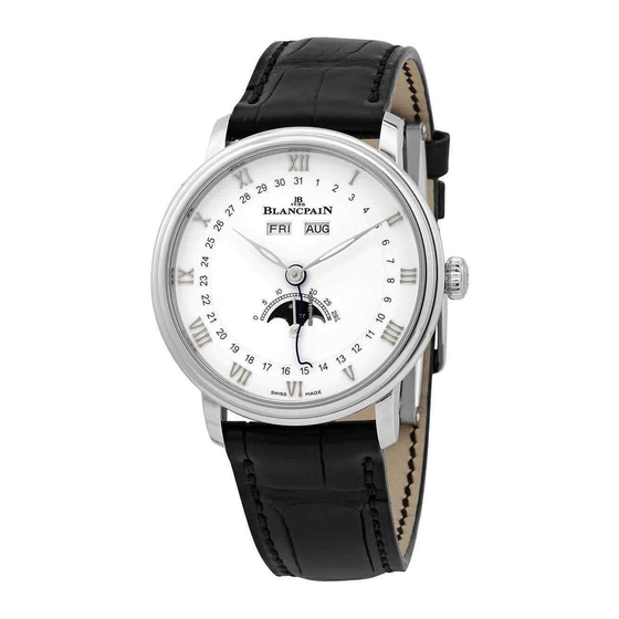 Blancpain Villeret 6264 Manual