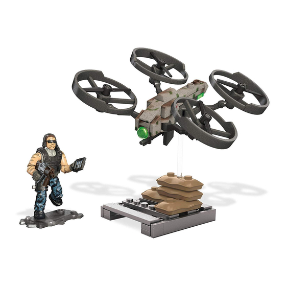 Mega Construx Call of Duty Dragonfire Drone Strike Manual