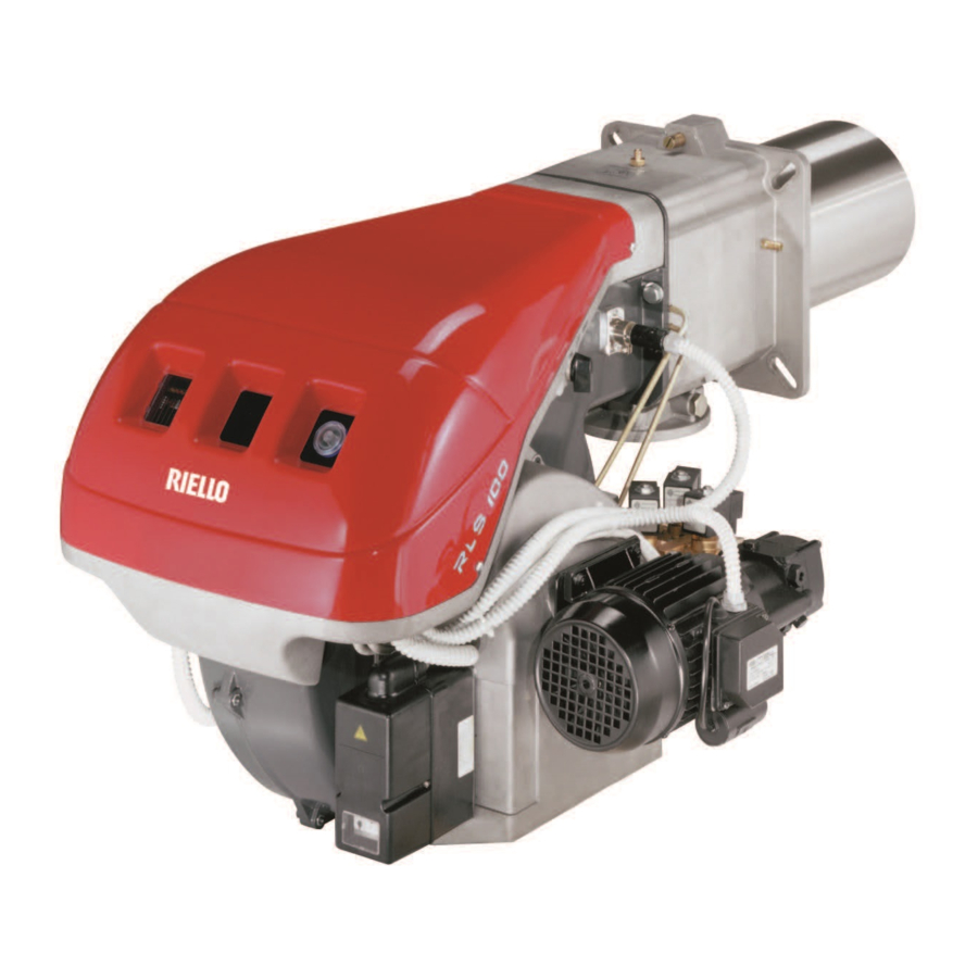 Riello RLS 70/M Installation, Use And Maintenance Instructions