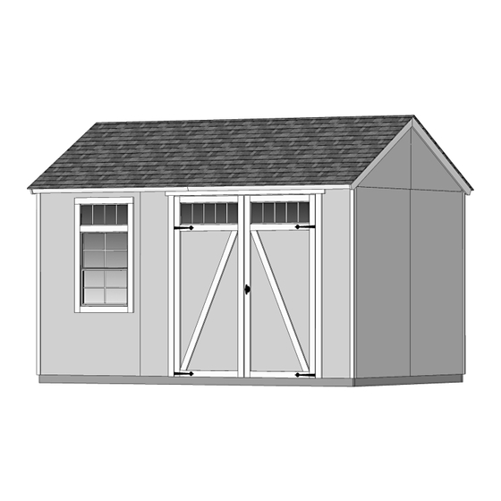 Backyard Products HEARTLAND CORONADO 12x8 Assembly Manual