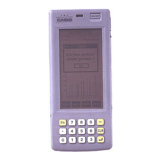 Casio IT-2000 Installation Manual