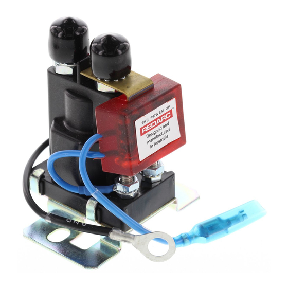 Redarc Smart Start SBI12 Manual
