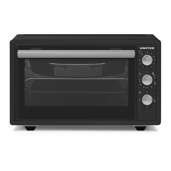 UNITED EO-8720 Electric Midi Oven Manuals