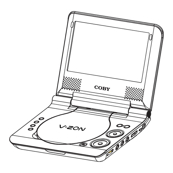 Coby TF-DVD7107 User Manual