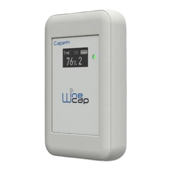 Capetti Elettronica WineCap WD04T User Manual