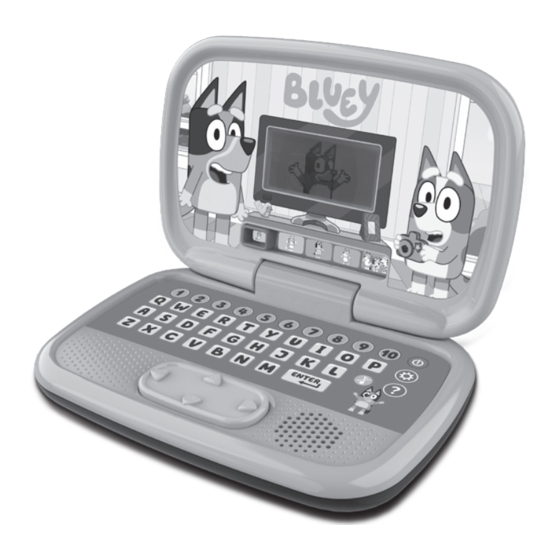 VTech LUDO BLUEY GAME TIME LAPTOP Instruction Manual