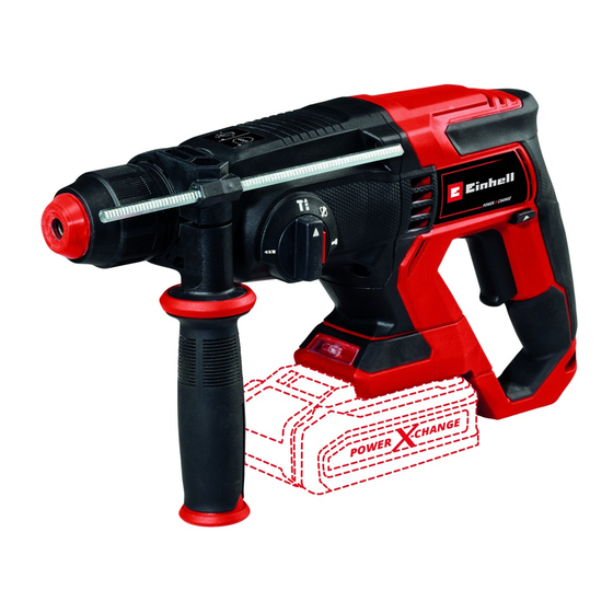 EINHELL TE-HD 18/22 D Li Operating Instructions Manual