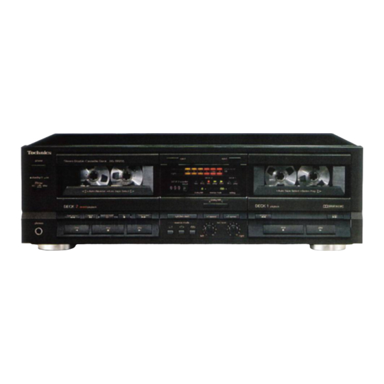 Technics SD-S947 Operating Instructions Manual