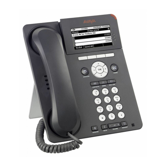 Avaya one-X User Manual