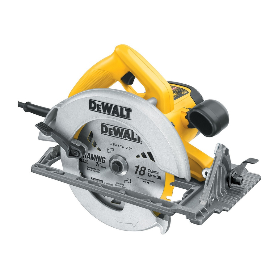 DeWalt DW368 Instruction Manual