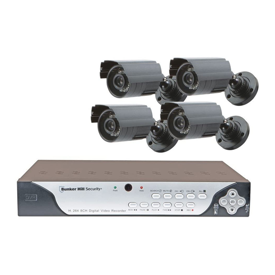 Bunker hill security 4 channel sale surveillance dvr