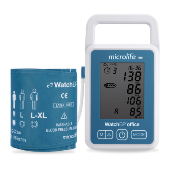 Microlife WatchBP Office Instruction Manual