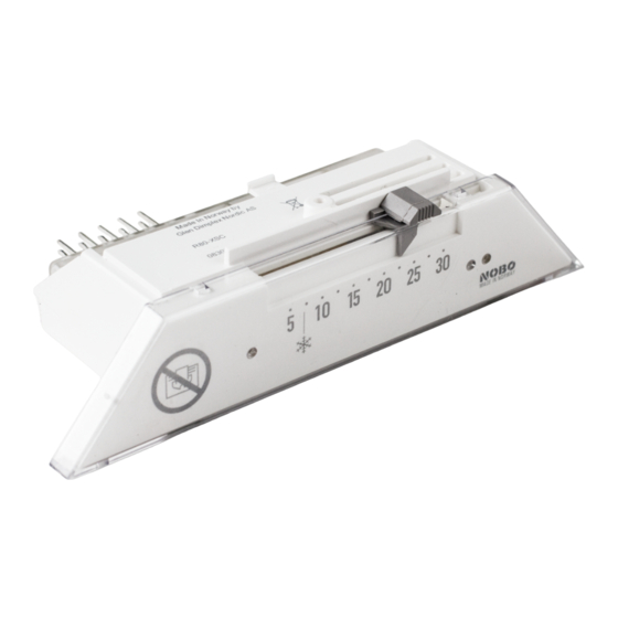 Glen Dimplex Nordic AS Nobo R80 PDE-N User Instruction