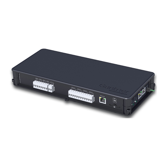 Gantner GAT NET.Controller 7000 Series Manual