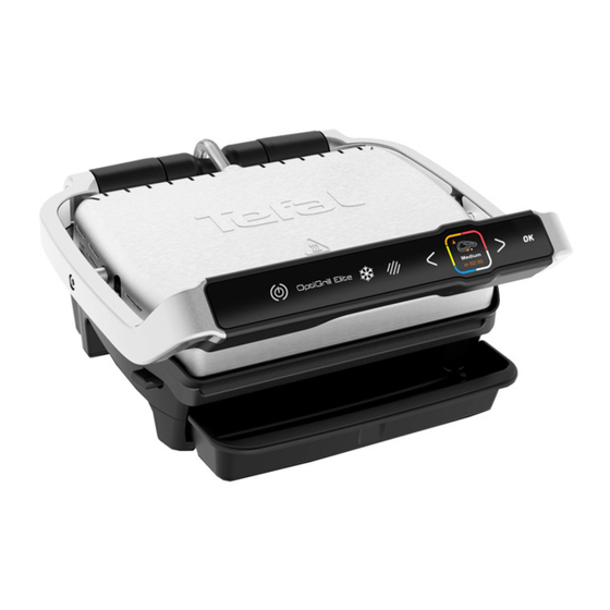 TEFAL OptiGrill Elite Instructions For Use Manual