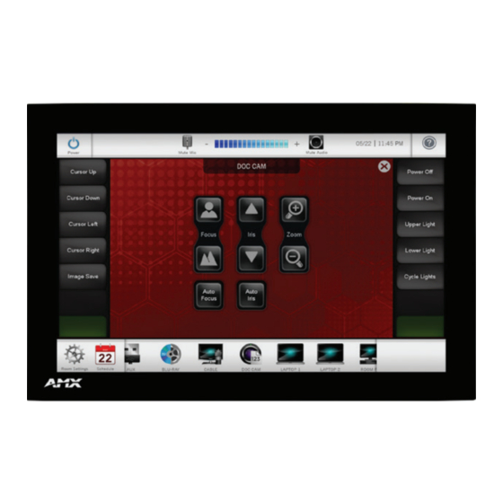Harman AMX Modero G5 MD-1002 Quick Start Manual