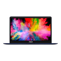 Asus ZenBook Pro UX550VD-BN068T E-Manual