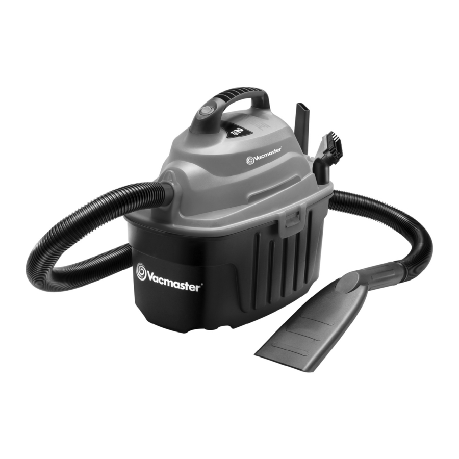 Vacmaster VJ205 - Wet/Dry Vacuum 2.5 Gallon Manual