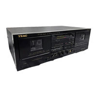 Teac W-525R Owner's Manual