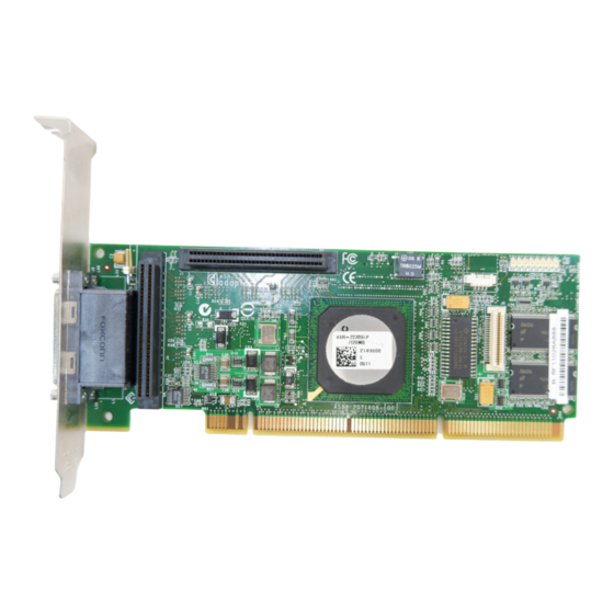 Adaptec 2820SA - Serial ATA II RAID Controller Installation And User Manual