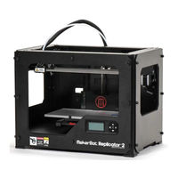 Makerbot Replicator 2 User Manual