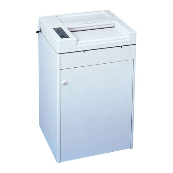 GBC Shredmaster 6120S Operator's Manual