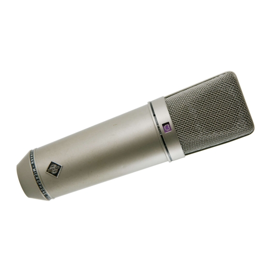 Neumann.Berlin U 67 Fet Spare Parts List