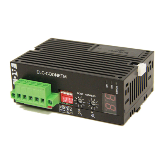 Eaton ELC-CODNETM User Manual