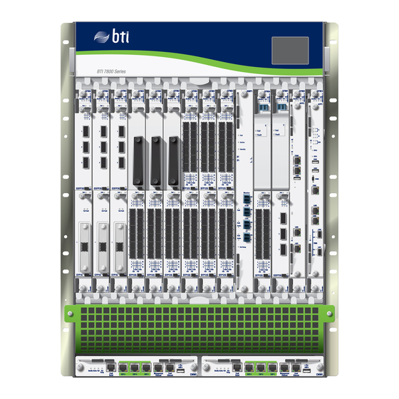 Juniper BTI7800 Series Hardware Overview And Installation Manual