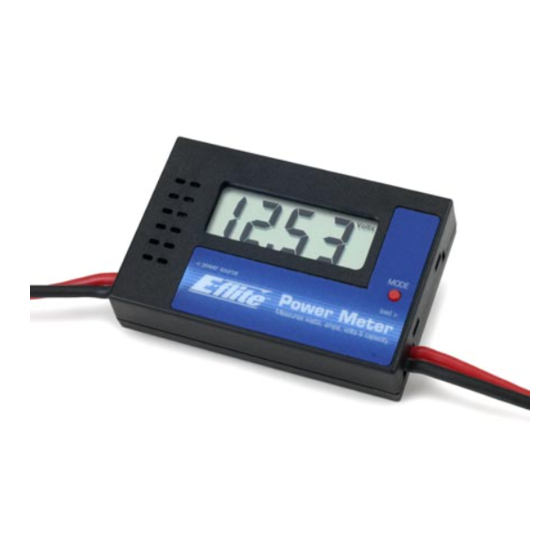 Spectrum E-flite EFLA110 Manual