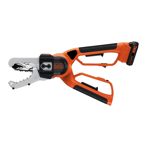 Black+Decker Alligator GKC1000L Original Instructions Manual