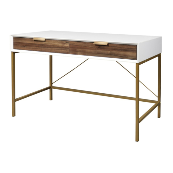 Mocka Eliza Desk Assembly Instructions Manual