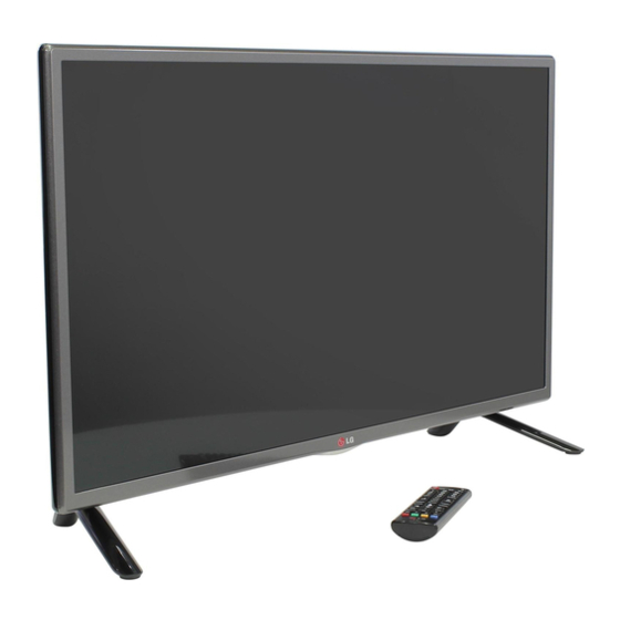 User Manuals: LG 32LY33 Series 32-inch LED TV
