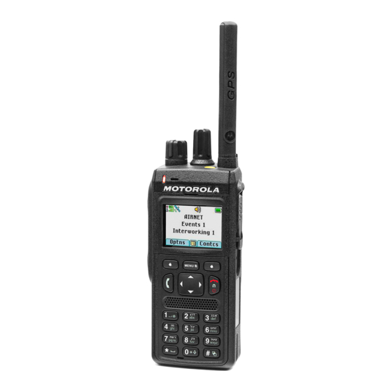 Motorola solutions MTP3550 Feature User Manual