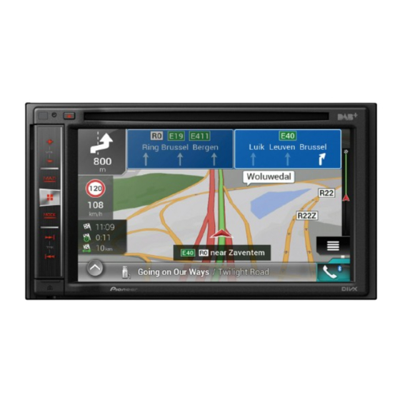 Pioneer AVIC-F980DAB-C System Firmware Update Instructions
