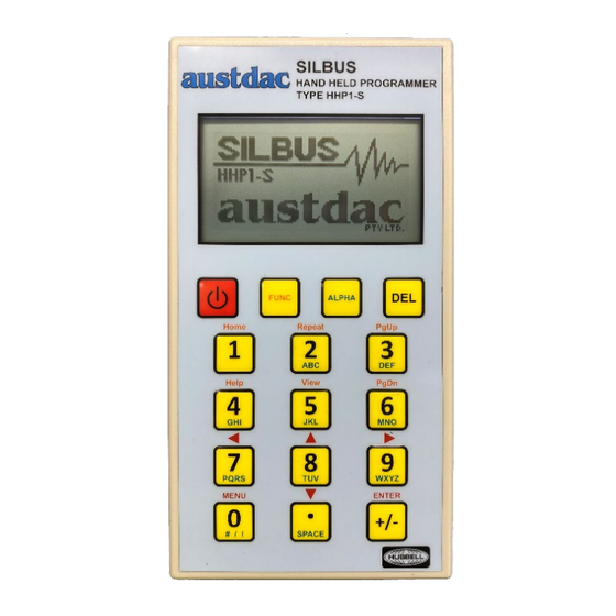 Austdac SILBUS HHP1-S User Manual